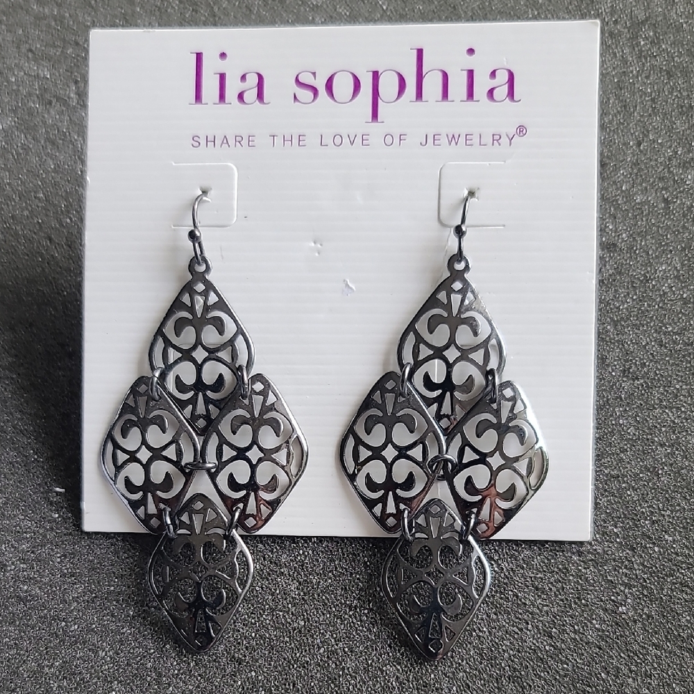 Lia Sophia "Damask" Earrings
